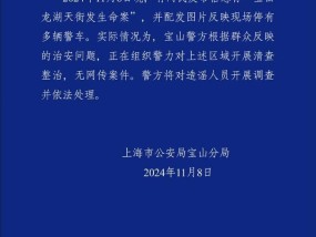 上海警方辟谣龙湖天街命案 网传消息系谣言